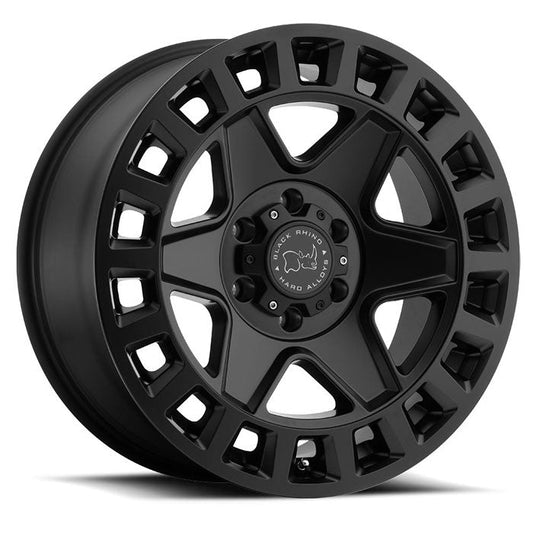 Black Rhino Powersports YORK UTV 15X7 10 4X156/4X156 MATTE BLACK