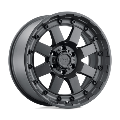 Black Rhino CLEGHORN 18X9 6 8X170/8X170 MATTE BLACK