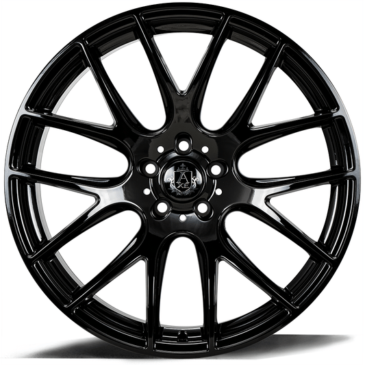 AXE CS Lite 18x8.5 40 5x114.3 (5x4.5) Gloss Black - Tires and Engine Performance