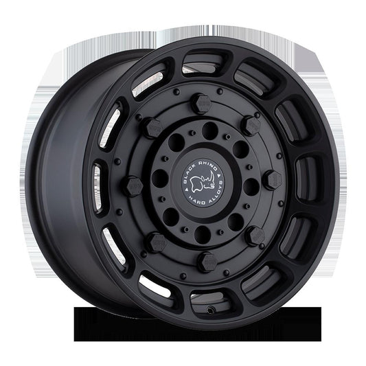 Black Rhino WARTHOG 17X8.5 -18 6X135 MATTE BLACK