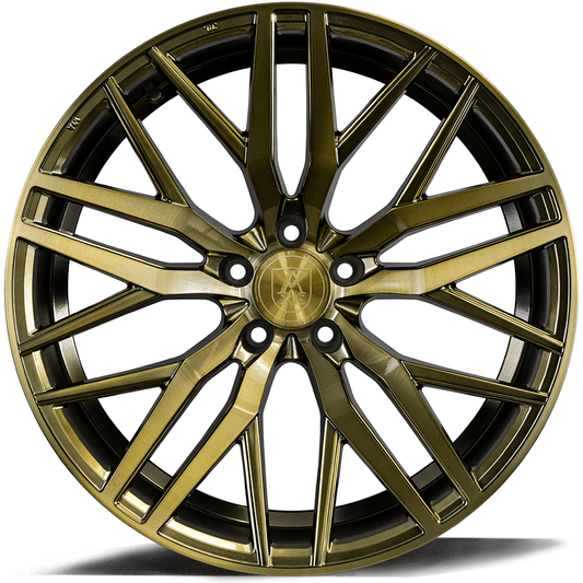 AXE EX30 22x9 +20 Blank (5x108-130) Bronze - Tires and Engine Performance