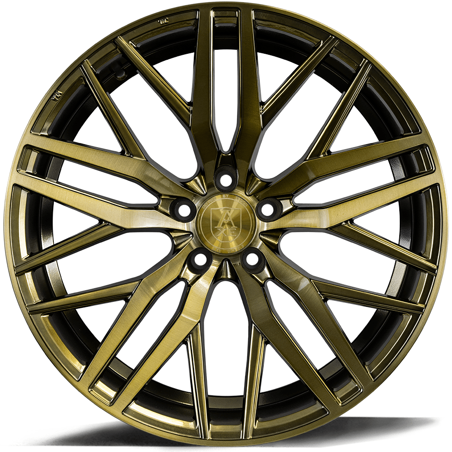 AXE EX30 20x8.5 +40 Blank (5x108-120) Bronze - Tires and Engine Performance