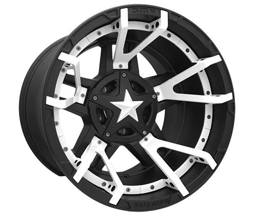 XD827 Rockstar 20x10 -24 8x165.1 (8x6.5) Matte Black with BFGoodrich LT285/60R20 E All-Terrain T/A KO2 - Tires and Engine Performance