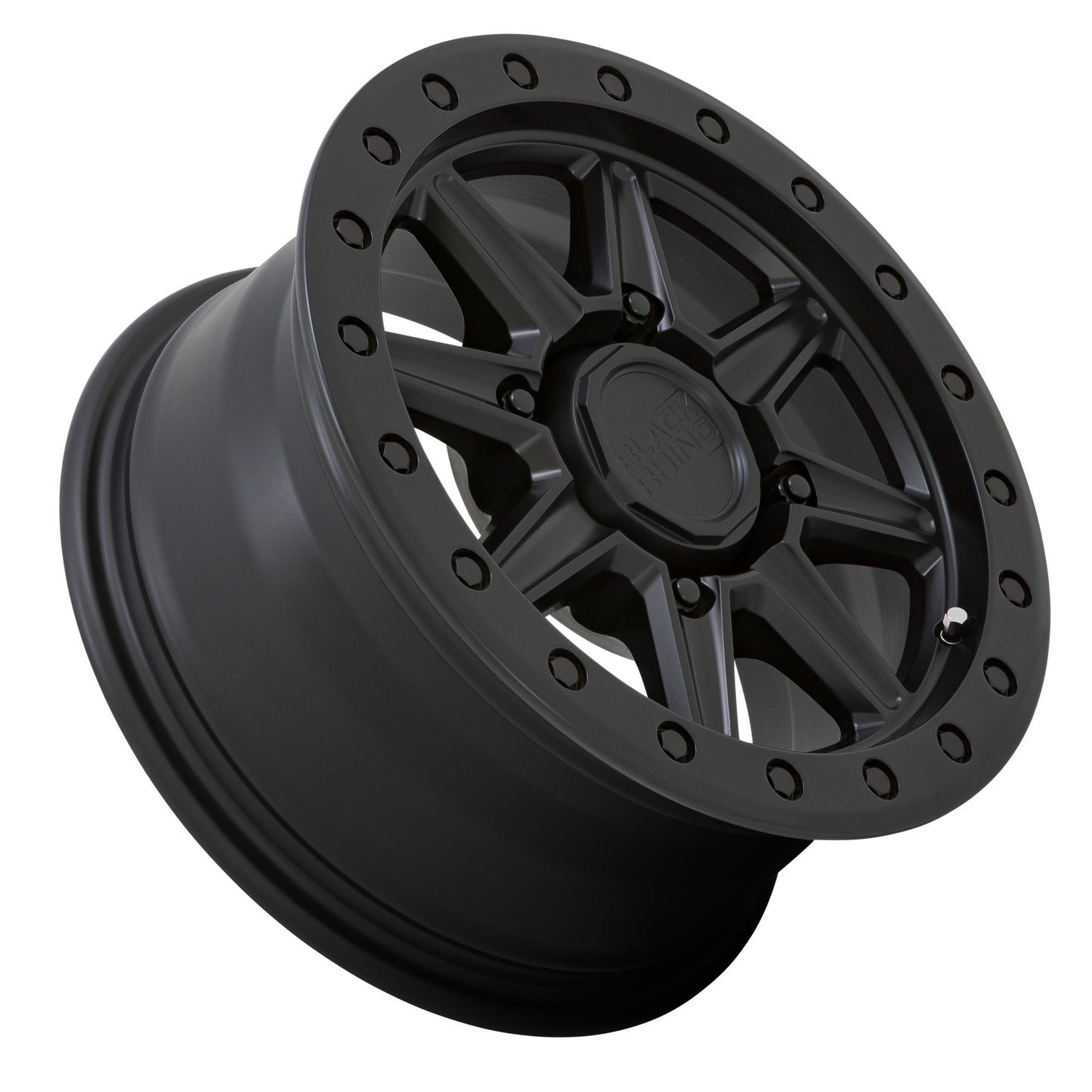 Black Rhino Powersports WEBB UTV 14X7 51 4X156 MATTE BLACK