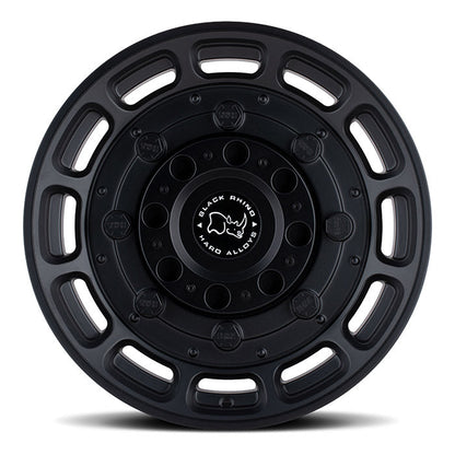 Black Rhino WARTHOG 17X8.5 0 6X120 MATTE BLACK