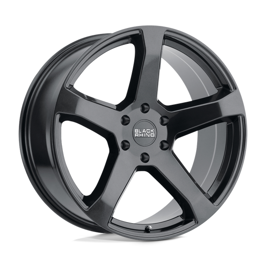 BLACK RHINO FARO 22X10 30 5X114.3 METALLIC BLACK