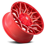 Fuel 1PC D771 TWITCH 20X10 -18 6X135/6X139.7/6X135/5.5 Candy Red Milled