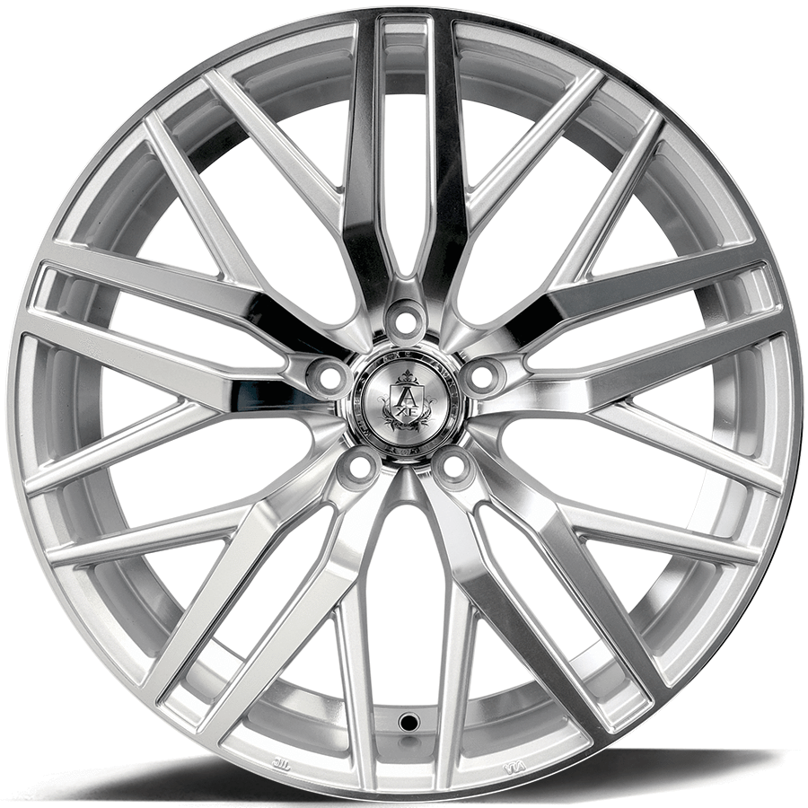 AXE EX30 22x9 +35 Blank (5x108-130) Gloss Silver - Tires and Engine Performance