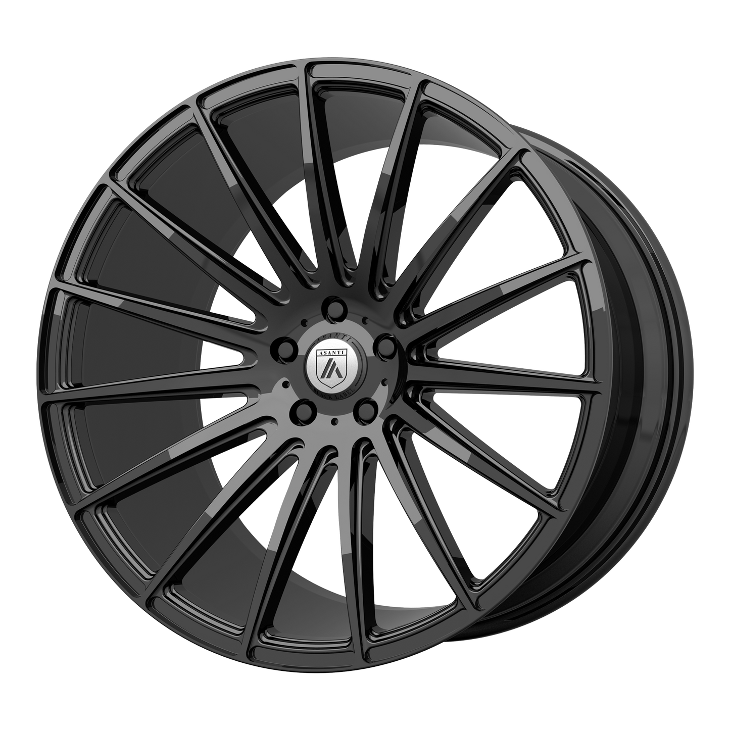 POLARIS 19x9.5 Blank GLOSS BLACK (25.00 - 45.00 mm) - Tires and Engine Performance