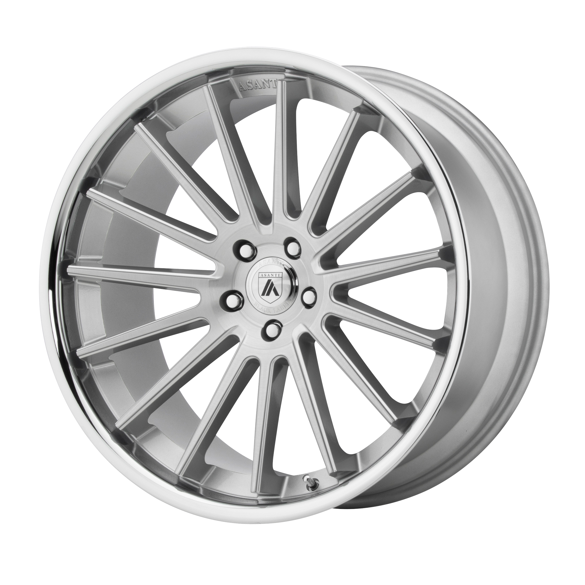 BETA 20x10.5 Blank BRUSHED SILVER W/ CHROME LIP (20 mm) - Tires and Engine Performance