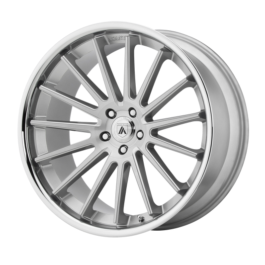 BETA 20x9 Blank BRUSHED SILVER W/ CHROME LIP (15 mm) - Tires and Engine Performance