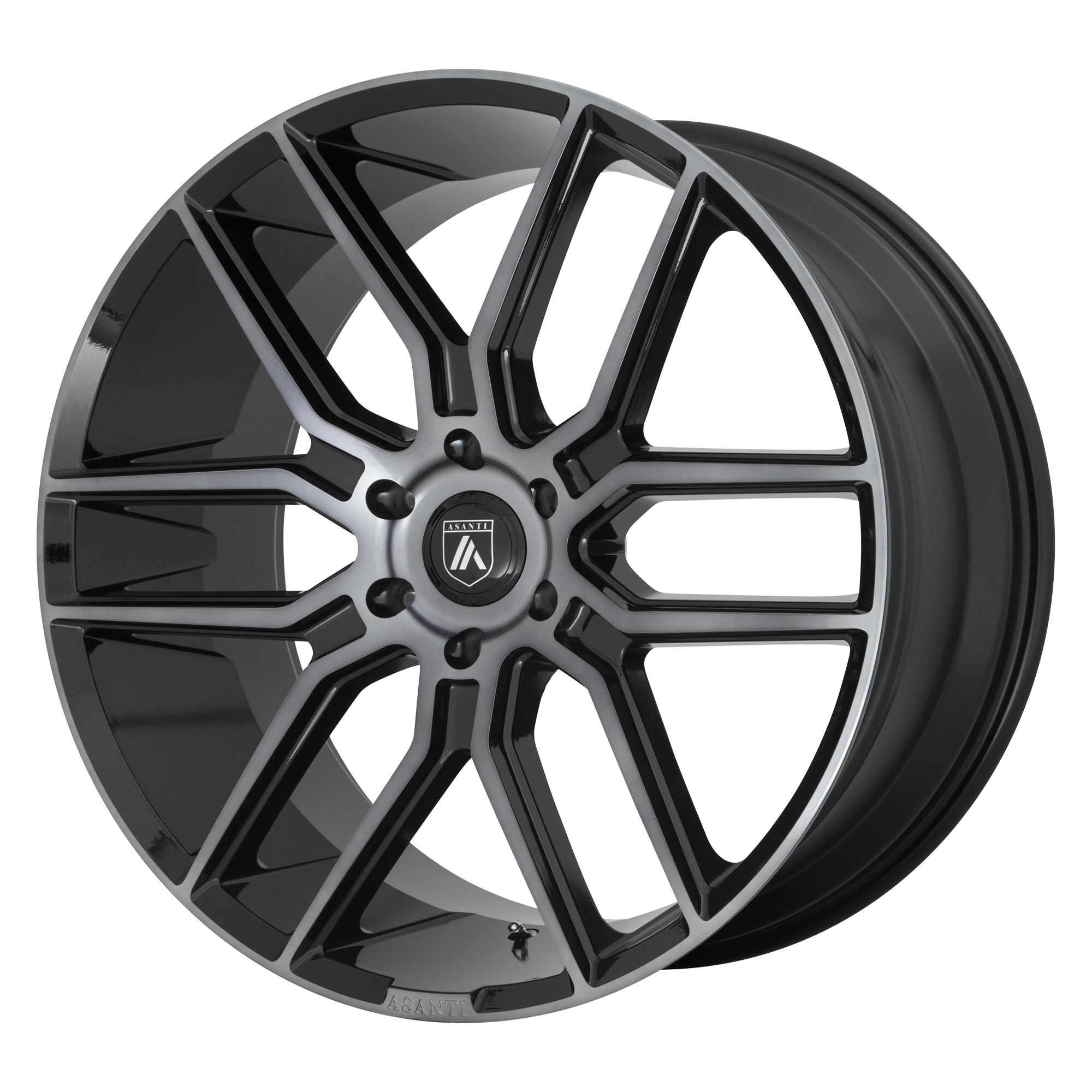BARON 20x9 6x139.70 GLOSS BLACK W/ GRAY TINT (15 mm) - Tires and Engine Performance