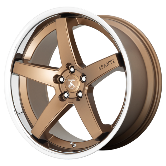 REGAL 20x10.5 5x120.00 SATIN BRONZE W/ CHROME LIP (38 mm) - Tires and Engine Performance