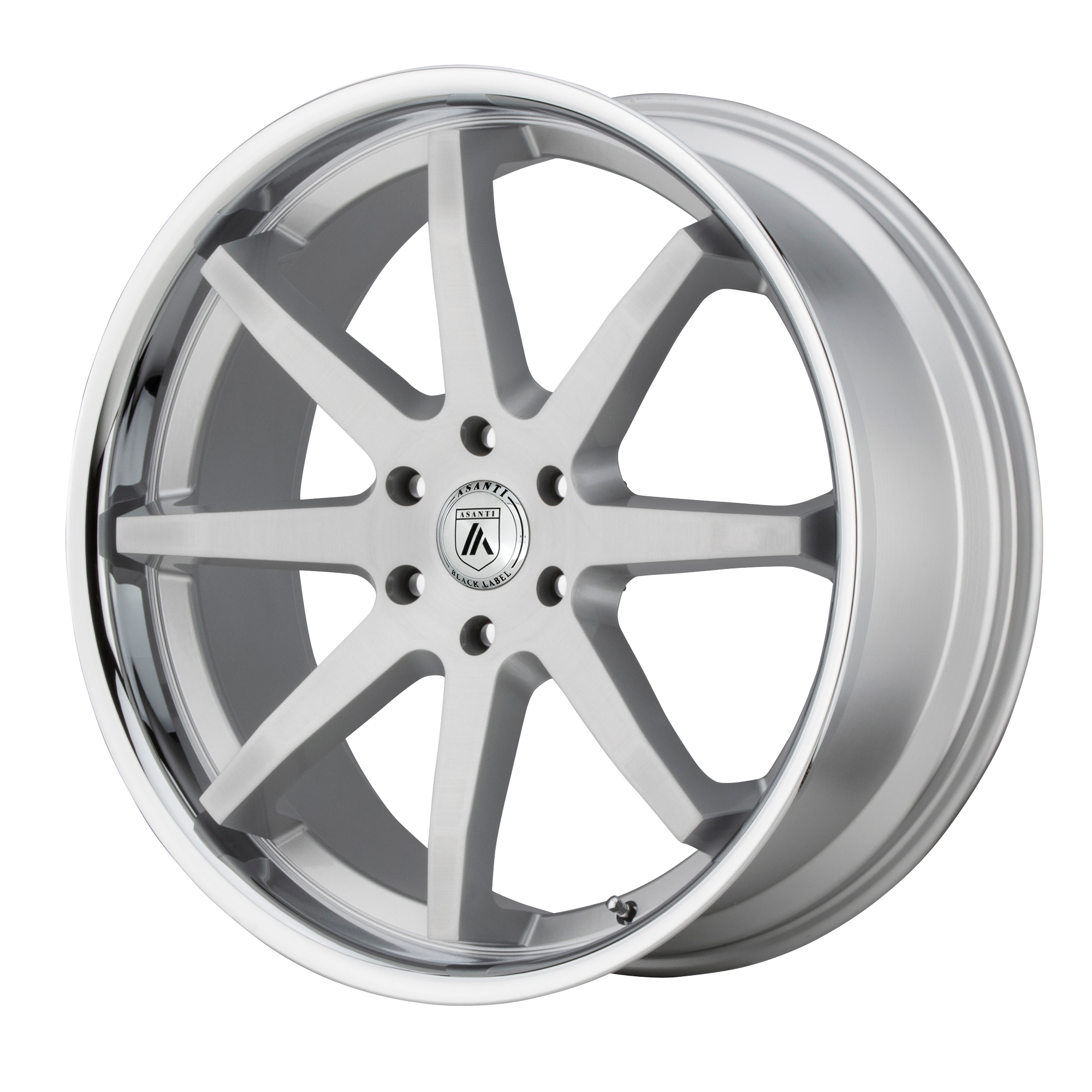 KAISER 22x9.5 6x135.00 BRUSHED SILVER W/ CHROME LIP (30 mm) - Tires and Engine Performance