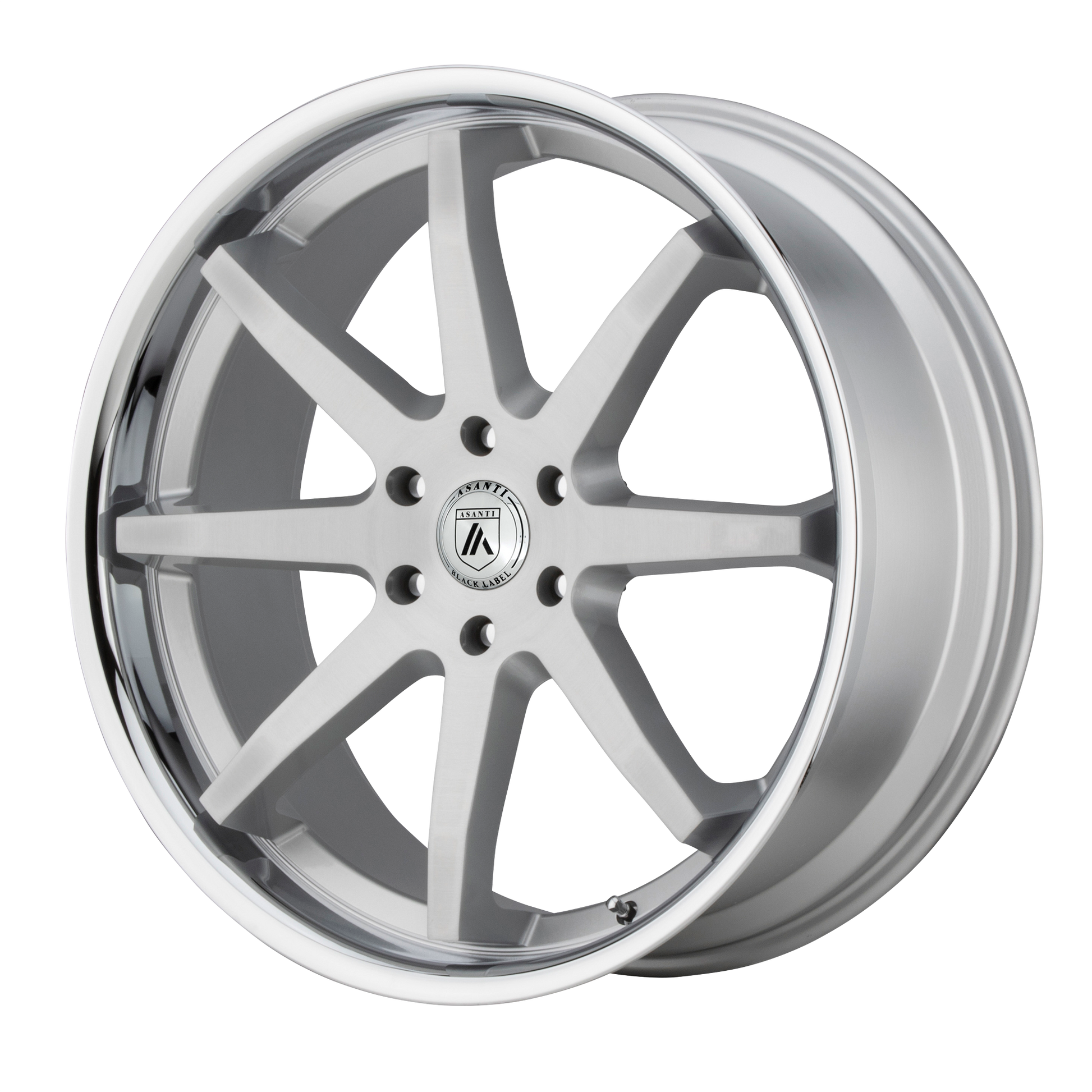 KAISER 20x9 6x139.70 BRUSHED SILVER W/ CHROME LIP (30 mm) - Tires and Engine Performance