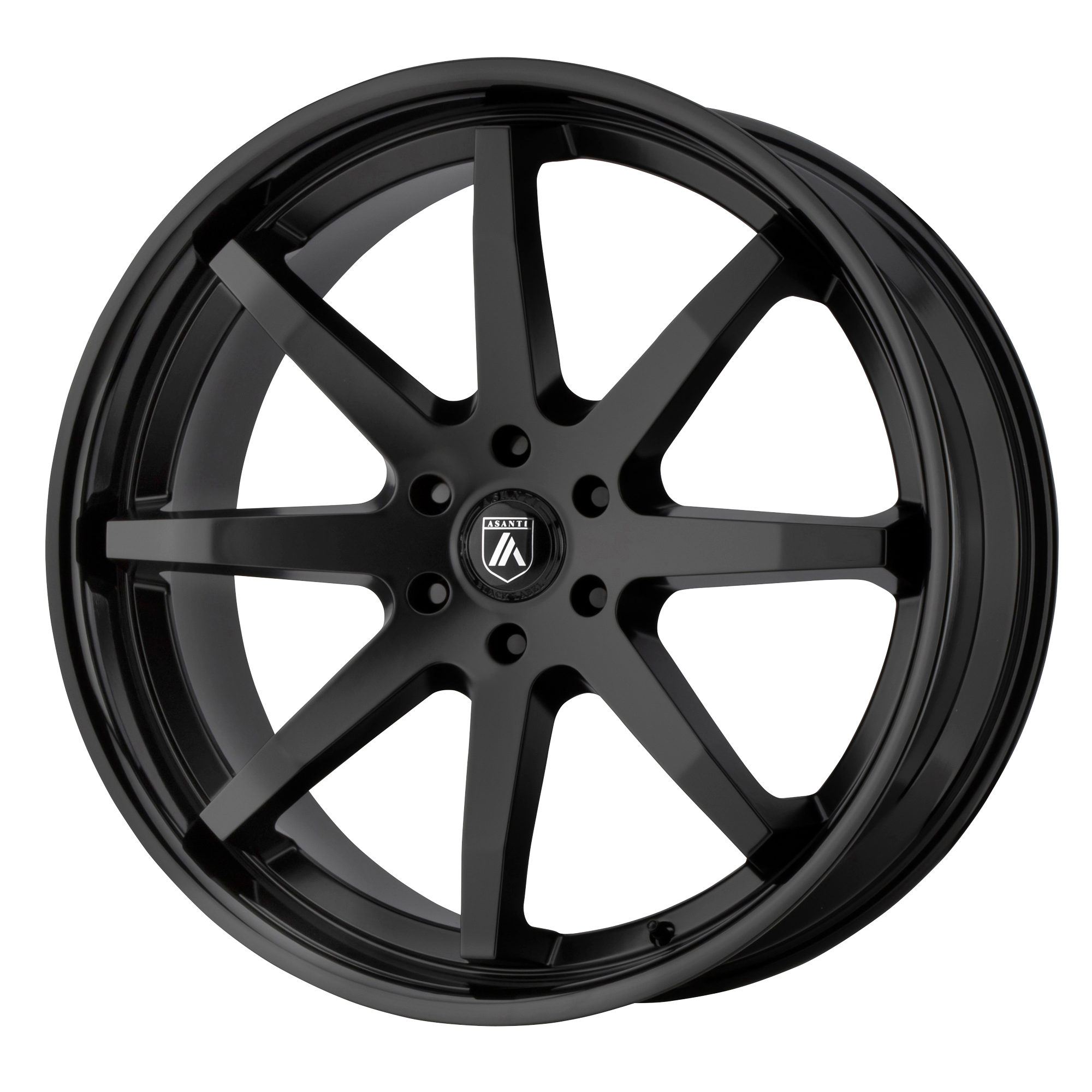 KAISER 24x10 6x139.70 SATIN BLACK W/ GLOSS BLACK LIP (30 mm) - Tires and Engine Performance