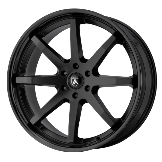 KAISER 20x9 5x120.00 SATIN BLACK W/ GLOSS BLACK LIP (30 mm) - Tires and Engine Performance
