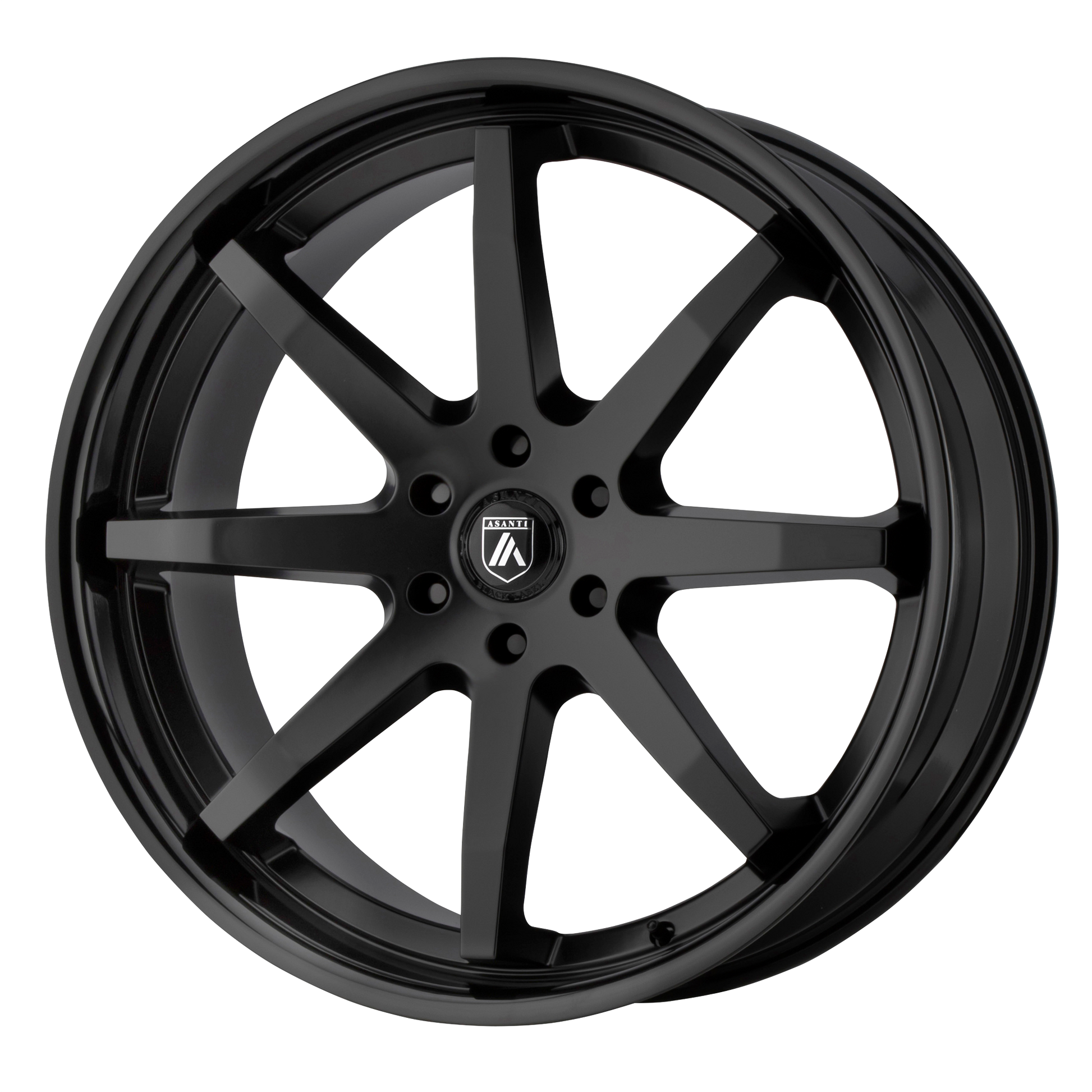 KAISER 24x10 6x135.00 SATIN BLACK W/ GLOSS BLACK LIP (30 mm) - Tires and Engine Performance