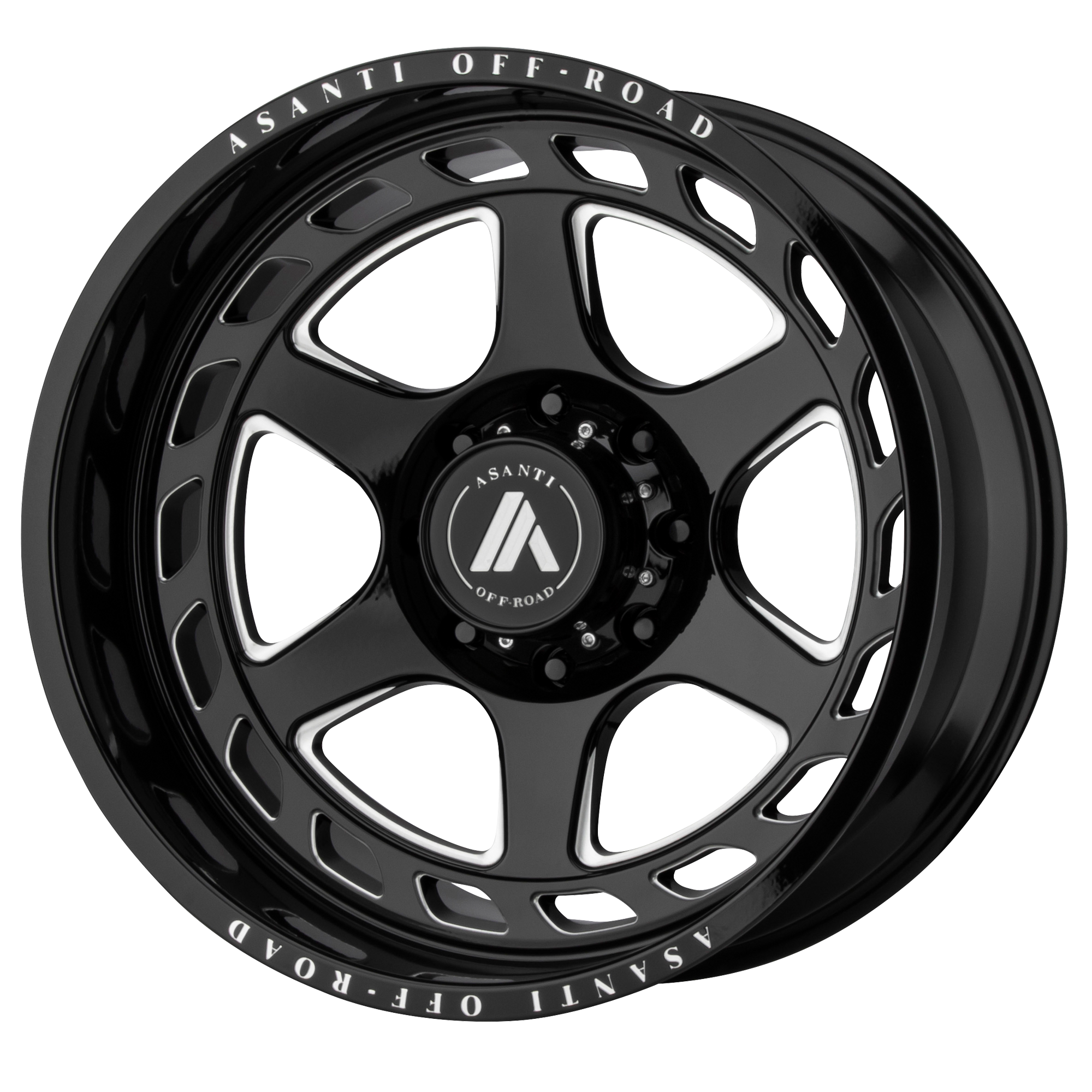 ANVIL 20x10 5x127.00 GLOSS BLACK MILLED (-18 mm) - Tires and Engine Performance