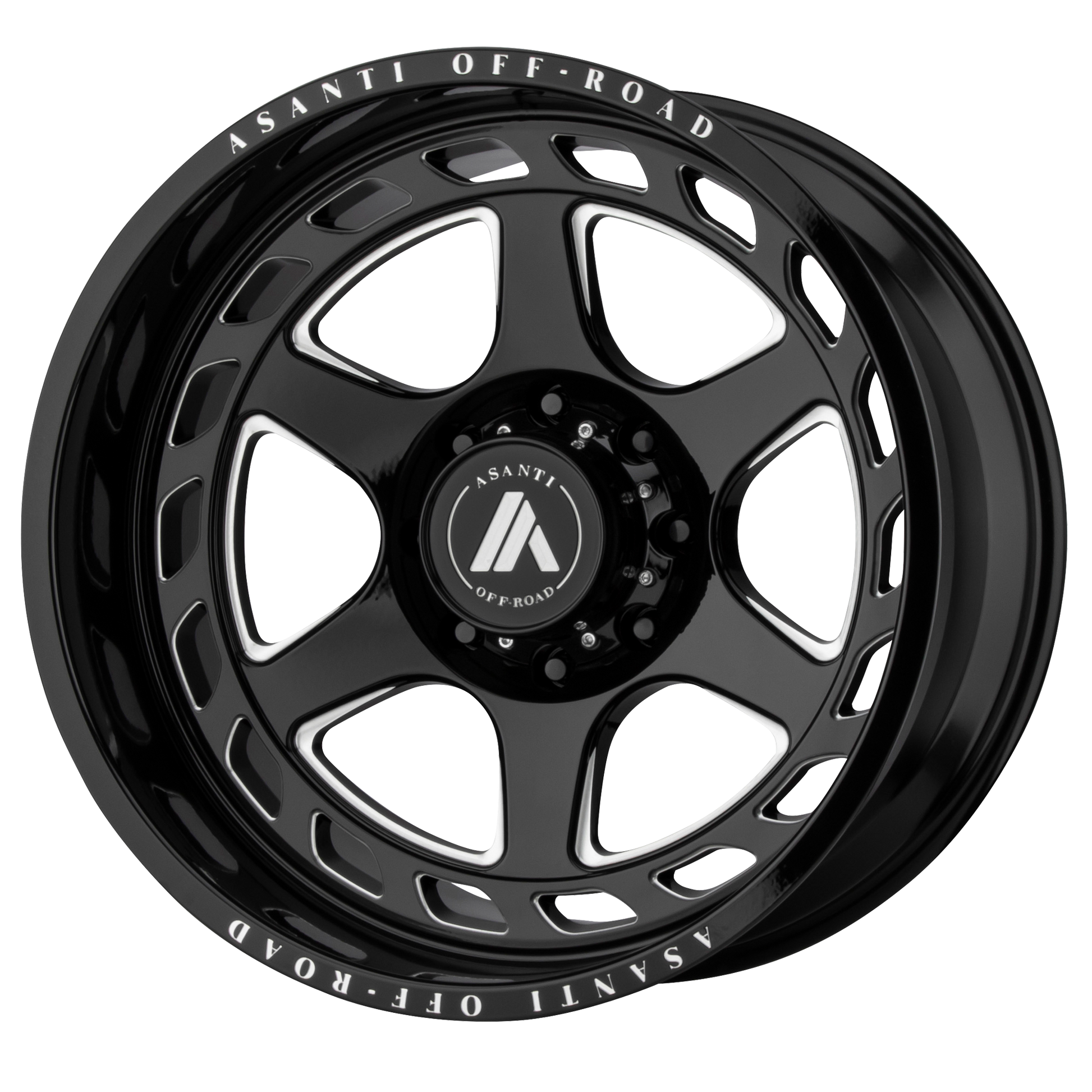ANVIL 20x10 5x127.00 GLOSS BLACK MILLED (-18 mm) - Tires and Engine Performance