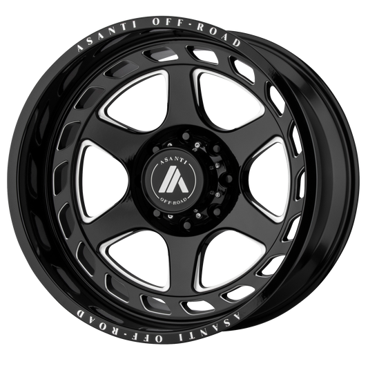 ANVIL 20x10 5x127.00 GLOSS BLACK MILLED (-18 mm) - Tires and Engine Performance