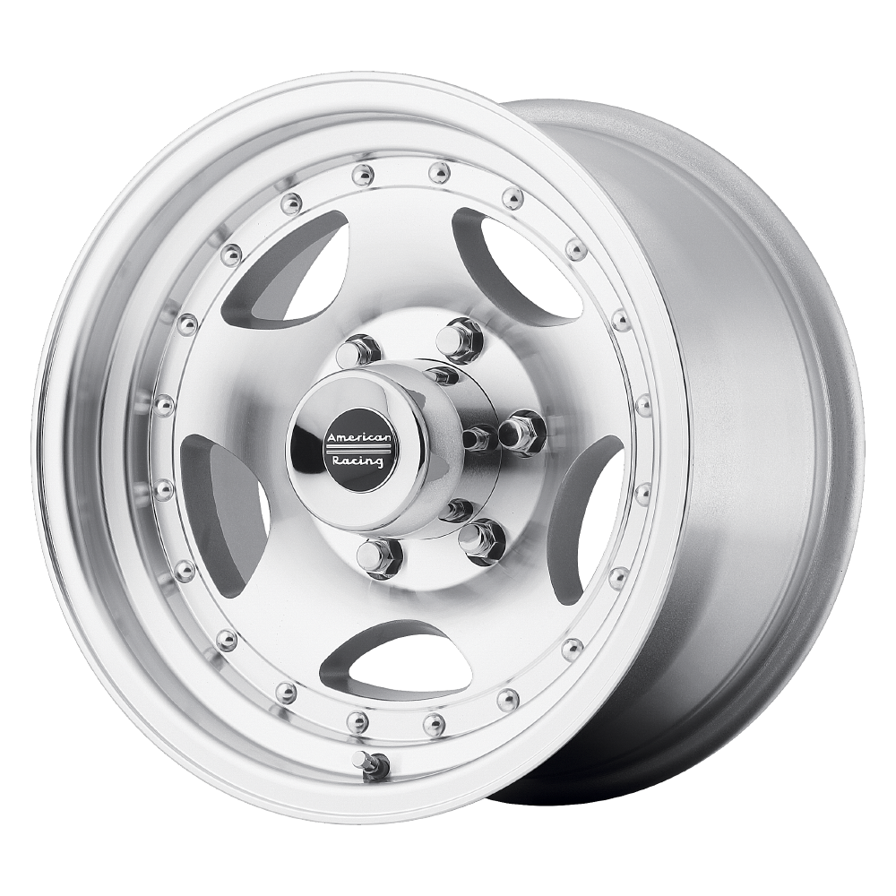 American Racing AR23 15X7 -6 5X120.65/5X4.75 Machined