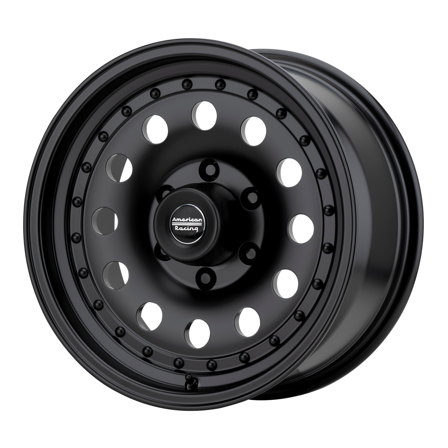 American Racing AR62 OUTLAW II 15X10 -38 5X127/5X5.0 Satin Black