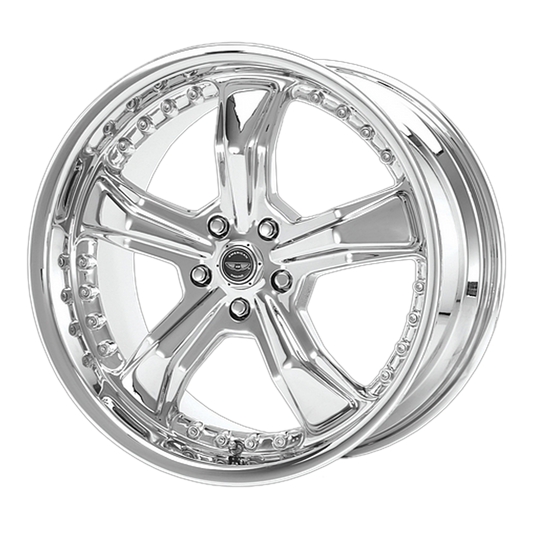 American Racing AR198 RAZOR 20X9 24 5X120.65/5X4.75 Chrome