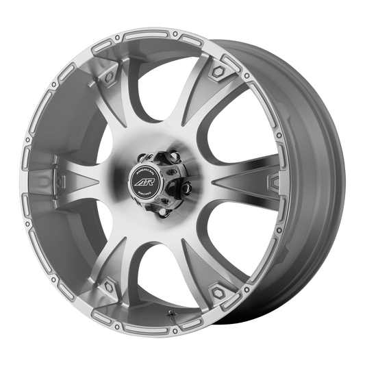 American Racing AR889 DAGGER 20X8.5 35 5X114.3/5X4.5 Silver Machined