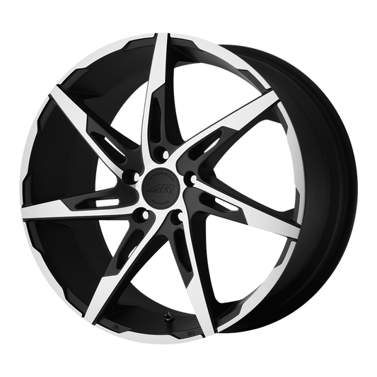 AMERICAN RACING AR900 17X7.5 45 5X115 SATIN BLACK MACHINED