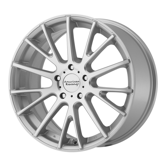 American Racing AR904 15X7 40 5X114.3/5X4.5 Bright Silver Machined Face