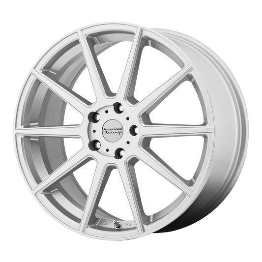 American Racing AR908 16X7 40 5X115/5X115 Silver With Machined Face
