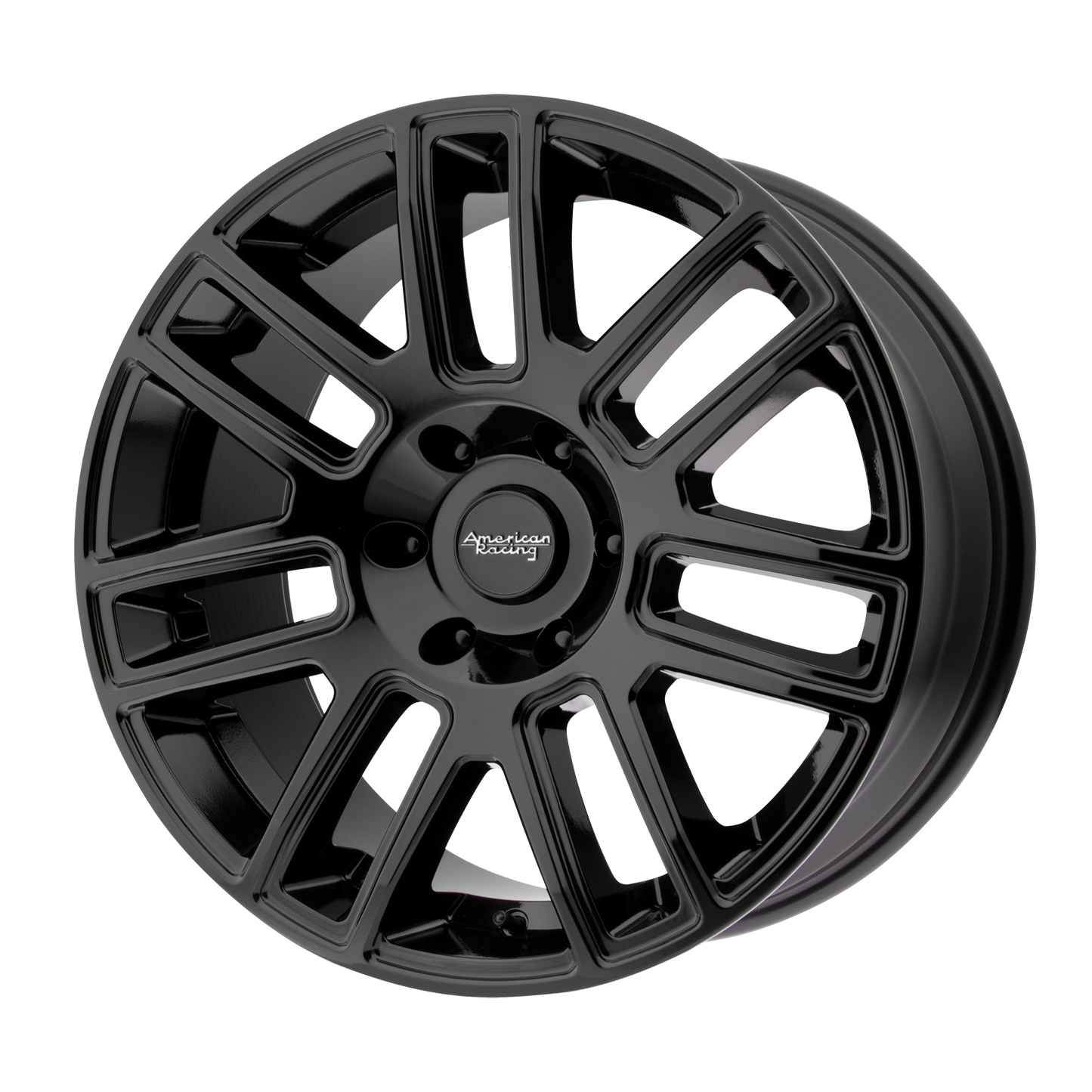 American Racing AR915 18X8.5 15 6X120/6X120 Gloss Black