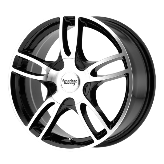 American Racing AR919 ESTRELLA 2 15X7 35 5X100/5X105/5X100/105 Gloss Black Machined