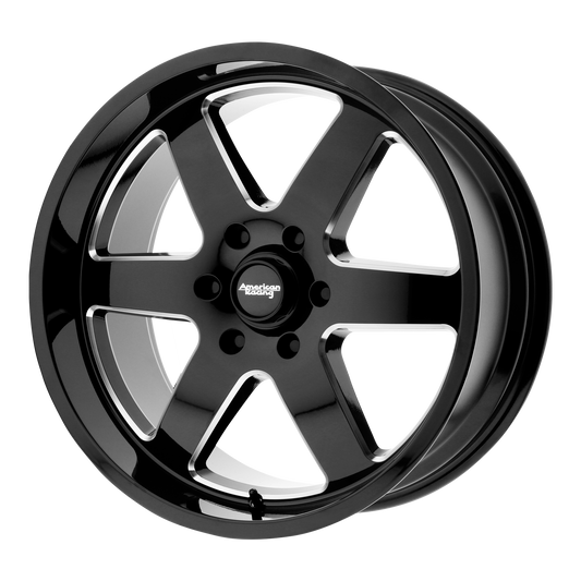 American Racing AR926 PATROL 18X9 12 6X135/6X135 Gloss Black Milled