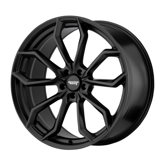 American Racing AR932 SPLITTER 20X10.5 40 5X120/5X120 Satin Black