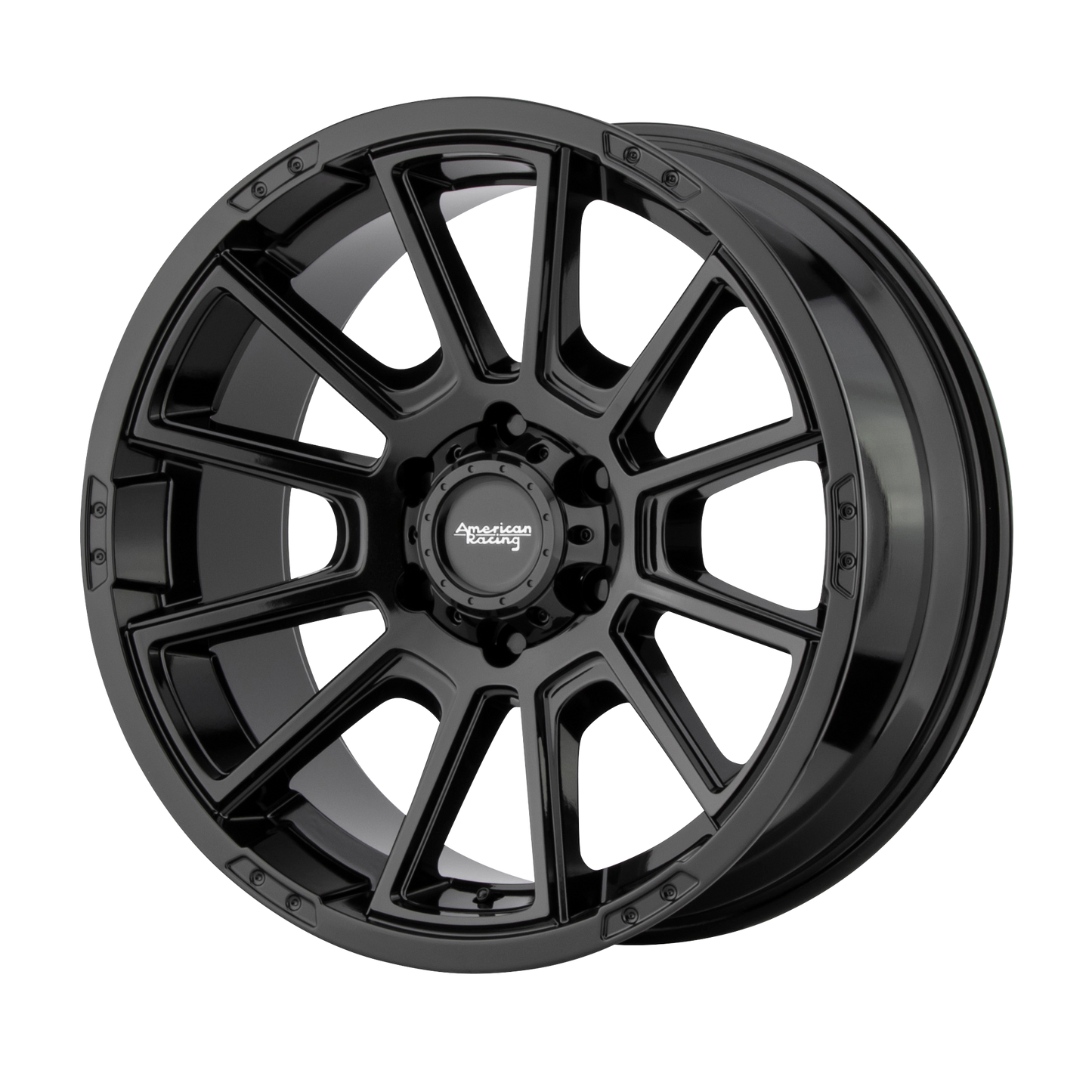 American Racing AR933 INTAKE 17X8.5 18 6X120/6X120 Gloss Black