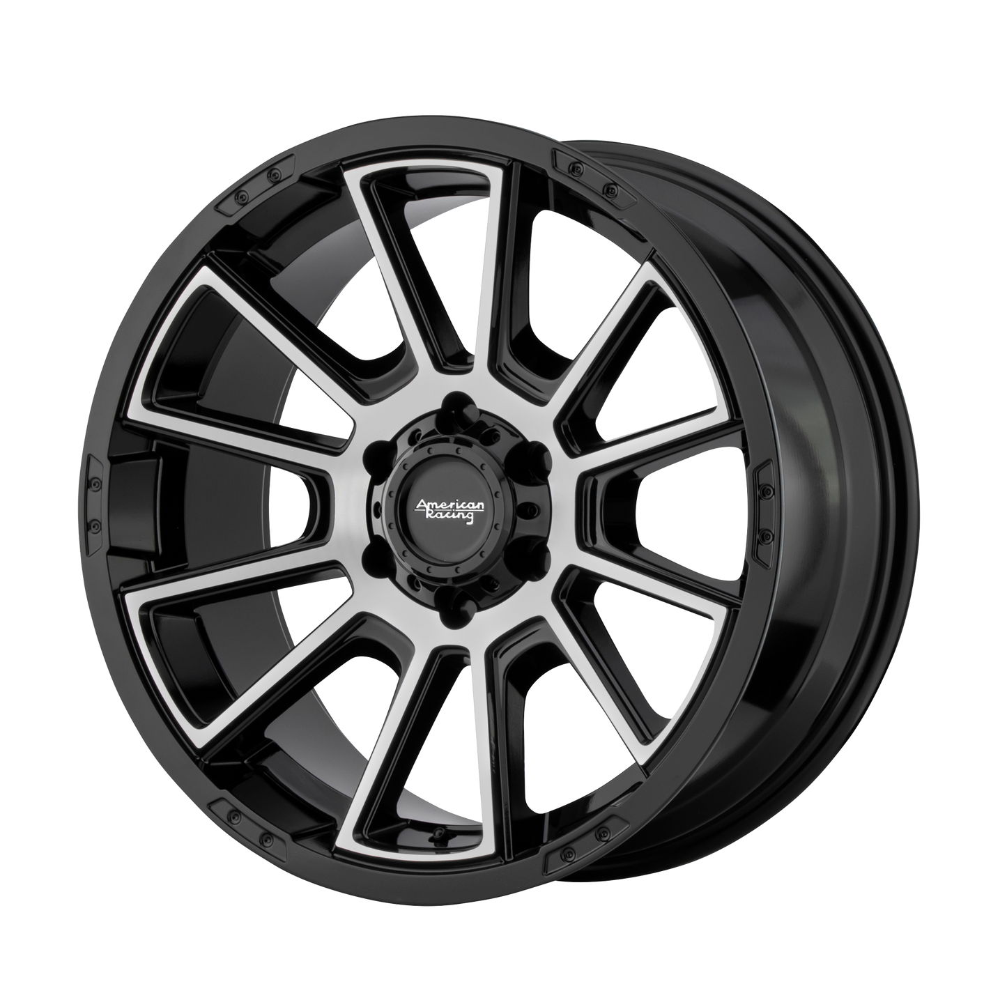 American Racing AR933 INTAKE 20X9 0 5X127/5X5.0 Gloss Black Machined