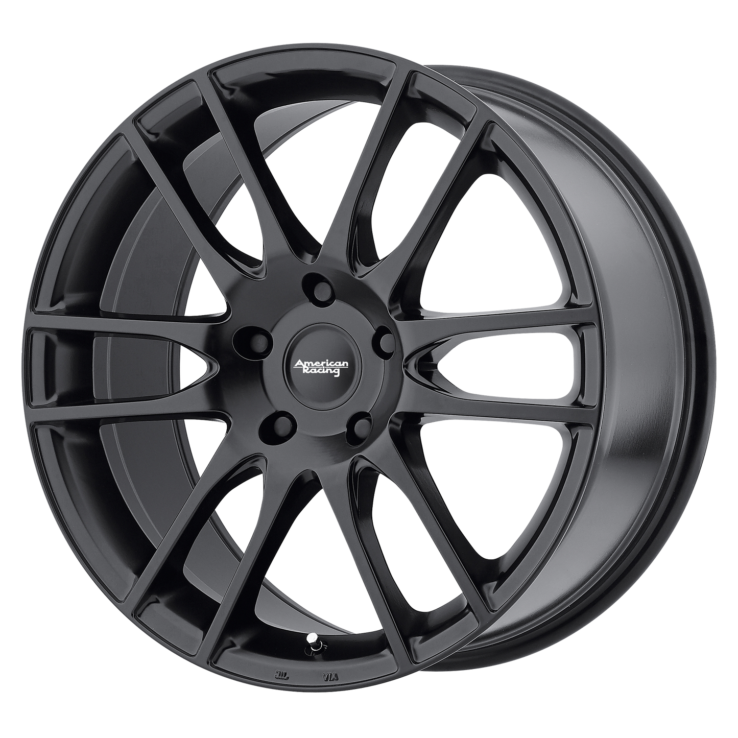 American Racing AR937 PIVOT 20X8.5 35 5X114.3/5X4.5 Satin Black