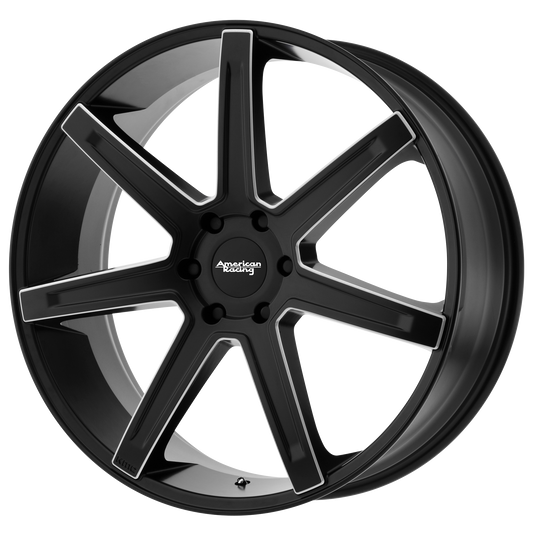 American Racing AR938 REVERT 22X9.5 38 6X135/6X135 Satin Black Milled