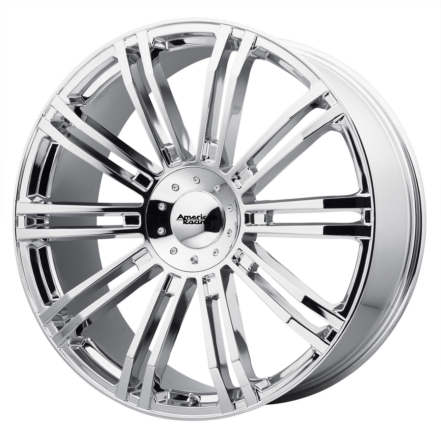 American Racing AR939 D2 20X8.5 10 BLANK/BLANK Chrome