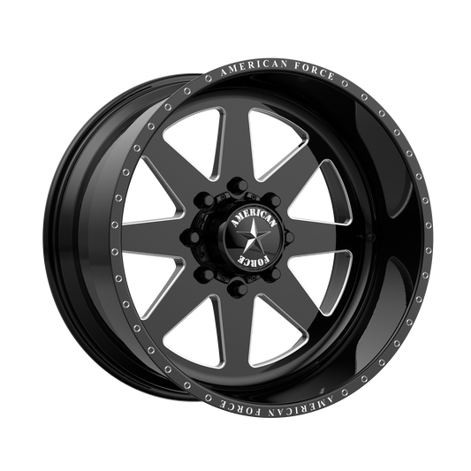 INDEPENDENCE SS 22x16 8x180.00 GLOSS BLACK MACHINED (-101 mm) - Tires and Engine Performance