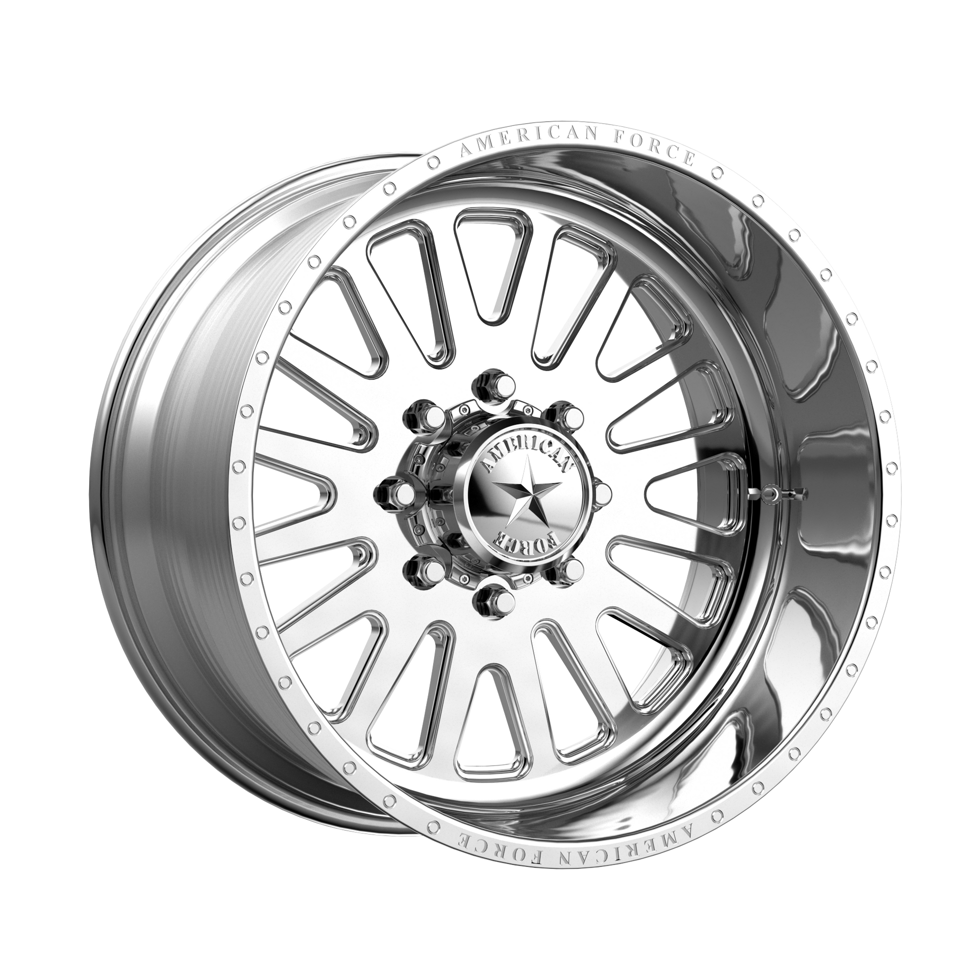 ATOM SS 22x10 8x180.00 POLISHED (-25 mm) - Tires and Engine Performance