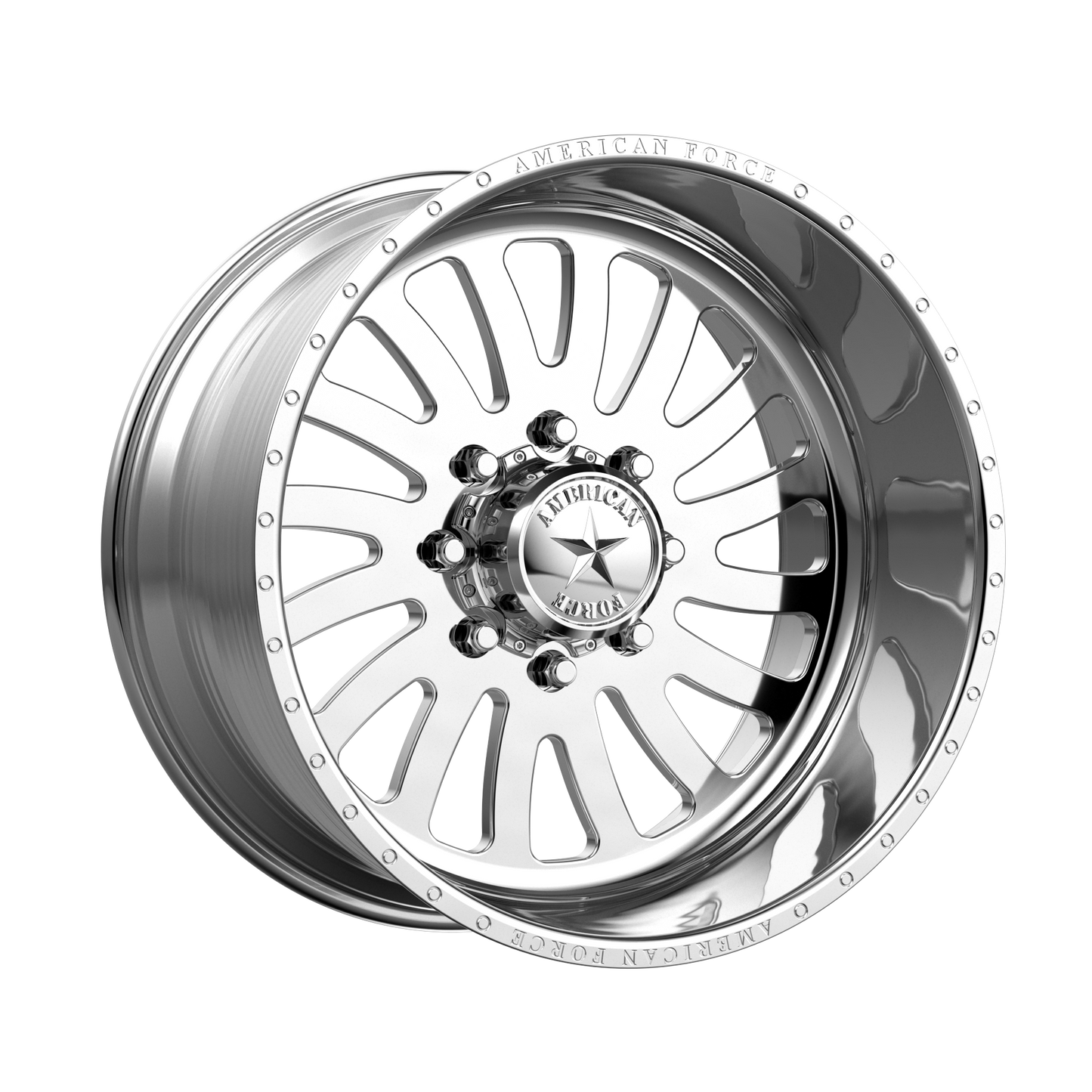 OCTANE SS 20x10 8x165.10 POLISHED (-25 mm) - Tires and Engine Performance