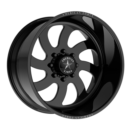 BLADE SS 26x14 8x180.00 GLOSS BLACK MACHINED (-73 mm) - Tires and Engine Performance