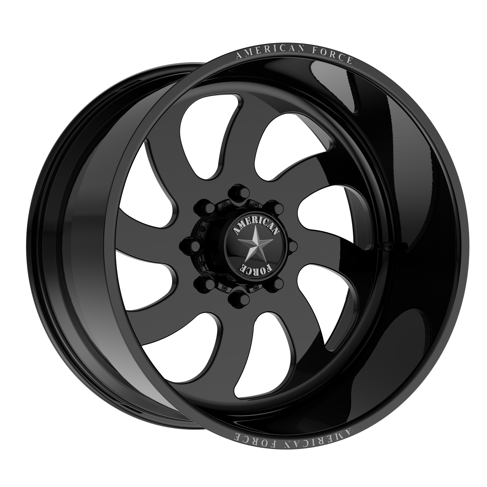 BLADE SS 26x16 6x135.00 GLOSS BLACK MACHINED (-101 mm) - Tires and Engine Performance