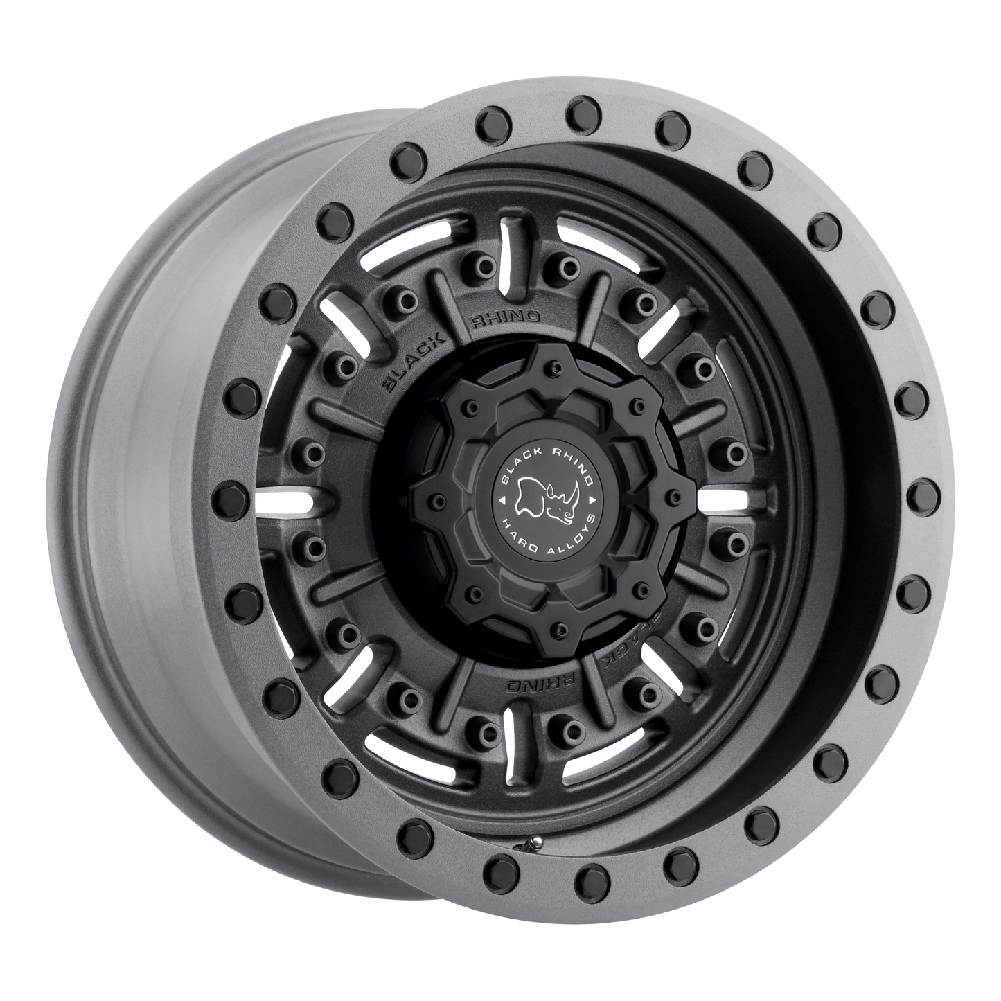 Black Rhino ABRAMS 17X8.5 0 6X120/6X120 TEXTURED MATTE GUNMETAL