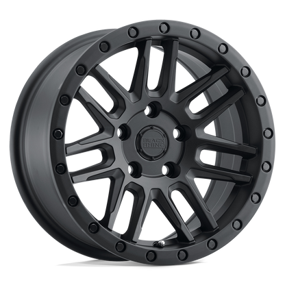 Black Rhino ARCHES 17X8 30 5X100/5X100 MATTE BLACK