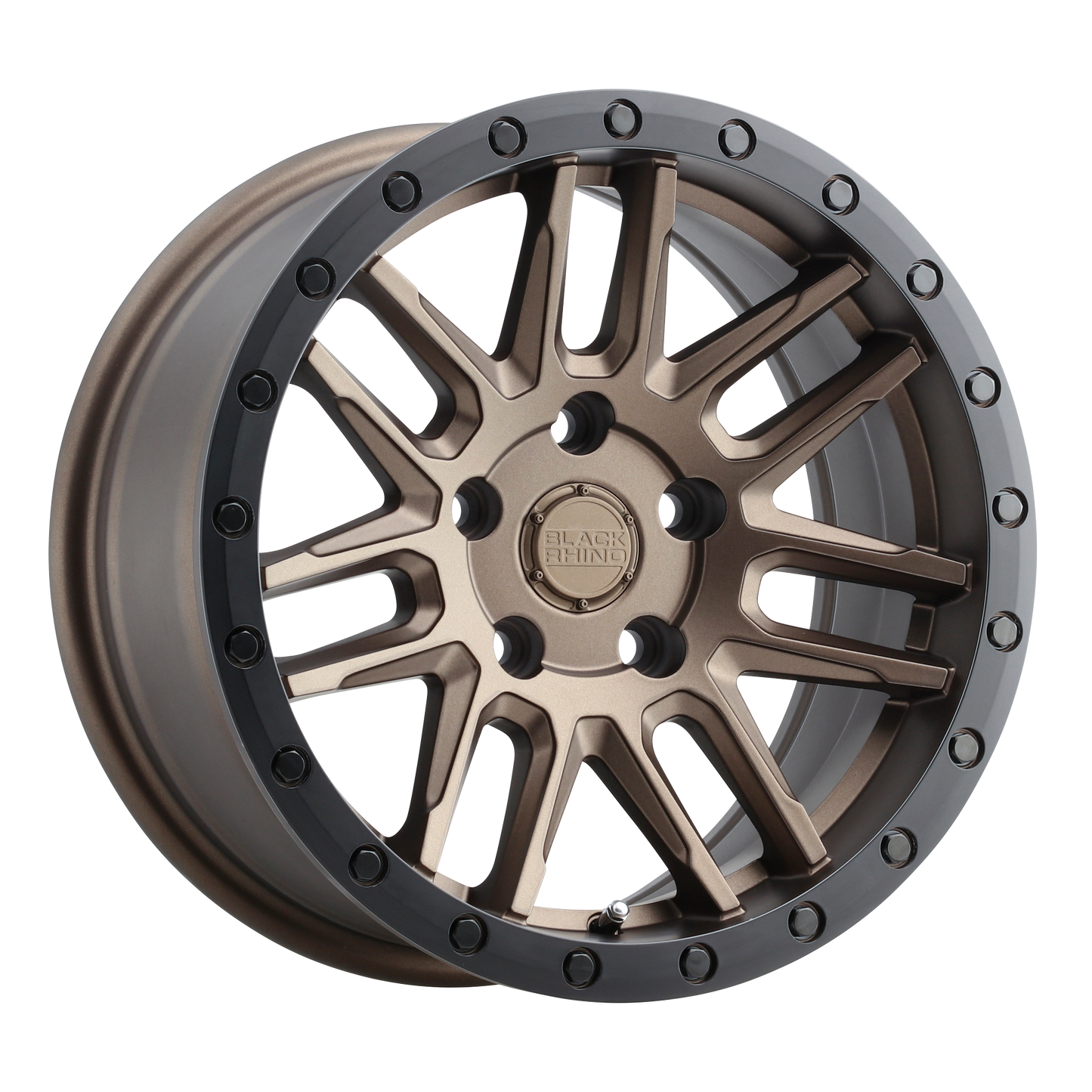 Black Rhino ARCHES 18X8 30 5X112/5X112 BRONZE W/ BLACK RING