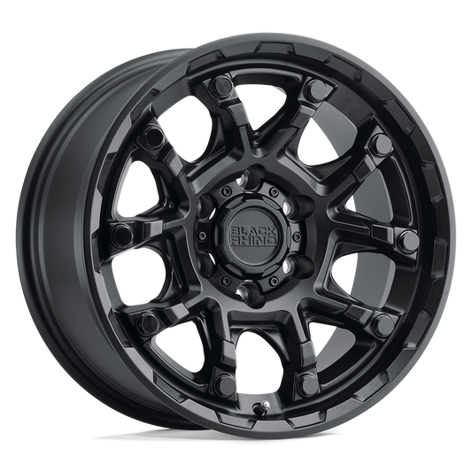 Black Rhino ARK 20X9 -18 5X127/5X5.0 MATTE BLACK W/ GLOSS BLACK BOLTS